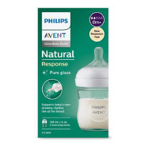 Philips AVENT Láhev Natural Response sklo120ml 0m+