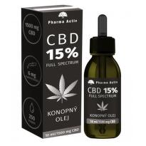 CBD 15% Full Spectrum Konopný olej 1500mg 10ml