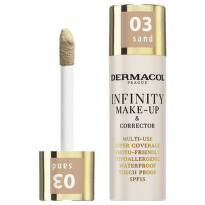 Dermacol Infinity make-up&korektor č.03 sand 20g