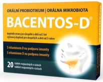 BACENTOS-D orální probiotikum tbl.20