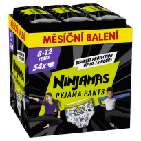 Ninjamas MSB S8 54ct Space Pyžamové noční kalhotky
