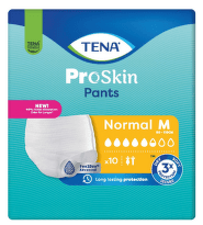 TENA Proskin Pants Normal M Inkontinenční kalhotky 10ks