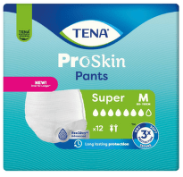 TENA Proskin Pants Super M Inkontinenční kalhotky 12ks