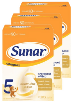 Sunar Complex 5 600g - balení 3 ks