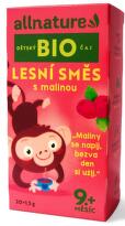 Allnature Dětský čaj Lesní směs s malinou BIO 20x1.5g 9M+