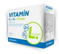 Vitamín D3 + Zn + Probio tbl.30 Biomedica