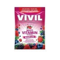 Vivil Multivitamín lesní plody, 8 vitaminů, bez cukru 60g