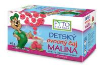 Dětský ovocný čaj Malina 20x2g Fytopharma