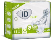 KALHOTKY ABSORPČNÍ ID SLIP X-SMALL-SUPER BOKY 40-70CM,1550ML,PRODYŠNÉ,14KS