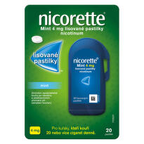 NICORETTE MINT 4MG lisovaná pastilka 20