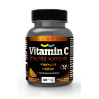 Vitamin C 500mg Imunita kurkuma + zázvor tbl.60