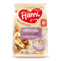 Hami mléčná kaše se 7 obilninami jablko a švestky 210g