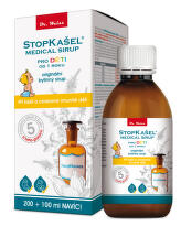 STOPKAŠEL Medical sirup OD 1 ROKU 200+100ml NAVÍC - II. jakost