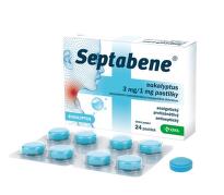 SEPTABENE EUKALYPTUS 3MG/1MG pastilka 24