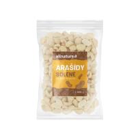 Allnature Arašídy pražené loupané solené 1000g