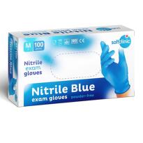 SOFTCLINIC Rukavice Nitril nepudr. modré M 100 ks