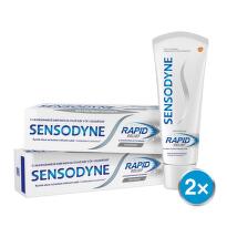 Sensodyne Rapid Whitening zubní pasta 75ml - balení 2 ks