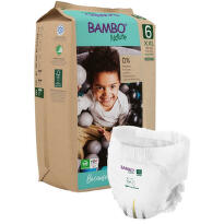 Bambo Nature Pants 6 kalhotky absorpční navlékací dětské 18+kg 18ks