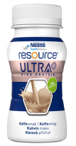 RESOURCE ULTRA + HIGH PROTEIN KÁVOVÁ PŘÍCHUŤ perorální roztok 4X125ML