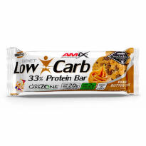Amix Low-Carb 33% Protein Bar 60 g peanut butter cookie