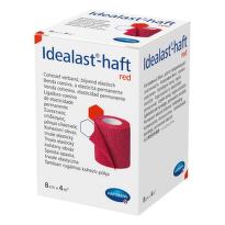 Obin.elast.Idealast-haft color 8cmx4m/1ks červená