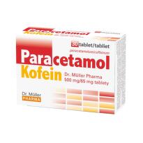 PARACETAMOL/KOFEIN DR. MÜLLER PHARMA 500MG/65MG neobalené tablety 30