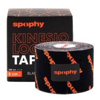 Spophy Kinesiology Tape Black tejpovací páska 5cmx5m