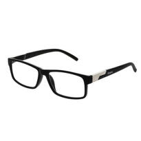 Brýle čtecí +2.50 černé s kovovým doplňkem FLEX
