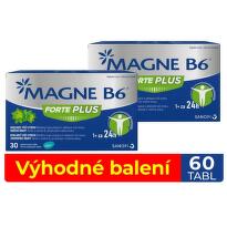 Magne B6 forte plus 30 tablet - balení 2 ks
