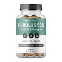 MOVit TRIBULUS 90% Kotvičník 500mg 4v1 90 kapslí