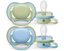 Philips AVENT Šidítko Ultra air 0-6m chlapec 2ks