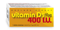 NATURVITA Vitamín D3 400 I.U. tbl.90