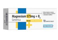 Magnesium 375mg+B6 forte Generica+Vit.C eff.tbl.10