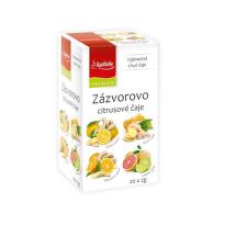 Apotheke Zázvorovo citrusové čaje 4v1 20x2g