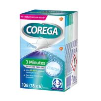 Corega Tabs 3 Minutes Daily cleanser 108ks - II. jakost