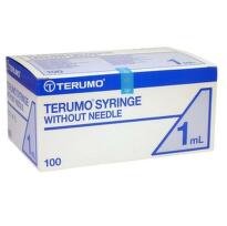 Injekční stříkačky TERUMO TBC bez jehly 1ml 100 ks - II. jakost