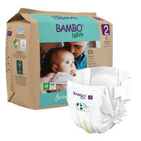 Bambo Nature 2 dětské plenkové kalhotky paper bag 3-6kg 30ks