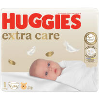 HUGGIES extra care 1 2-5kg 84ks