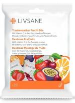 LIVSANE Bonbóny Hroznový cukr vitamin C ovoce mix 28ks