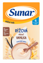 Sunar Mléčná rýžová kaše příchuť Vanilka 210g