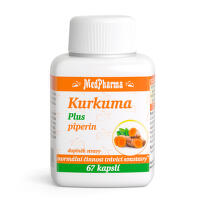 MedPharma Kurkuma Plus piperin cps.67