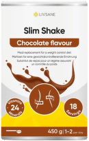 LIVSANE Slim Shake dietní výživový koktejl příchuť čokoláda 450g