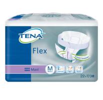 TENA Flex Maxi Medium - Inkontinenční kalhotky s páskem na suchý zip (22ks) - II.jakost