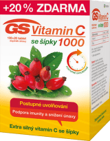 GS Vitamin C1000 se šípky tbl.100+20