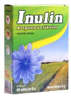 Inulin rozpustná vláknina 25x5g