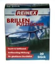 Ubrousky vlhčené na brýle REINEX 30ks