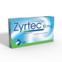 ZYRTEC 10MG potahované tablety 7