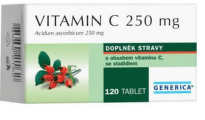 Vitamin C 250mg Generica tbl.120