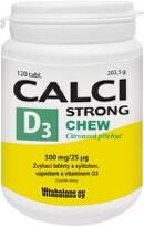 Calci Strong Chew + Vitamin D3 120 tablet Vitabalans