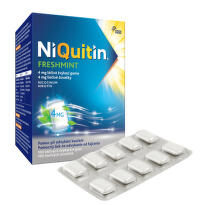 NiQuitin Freshmint 4mg, 100 léčivých žvýkaček